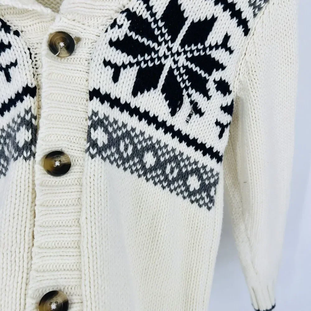 Gymboree Fair Isle Cardigan Sweater Unisex Size Small (5-6)
